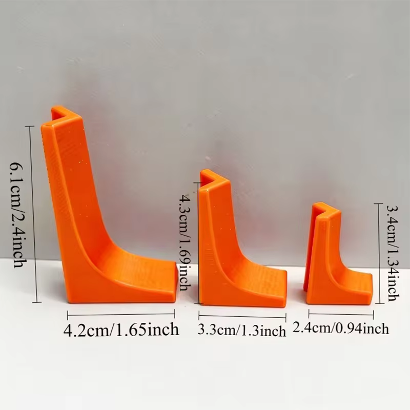 Lot de 3 guides de perçage avec rainures en V pour une ajustement parfait | Outil de positionnement carré plus durable