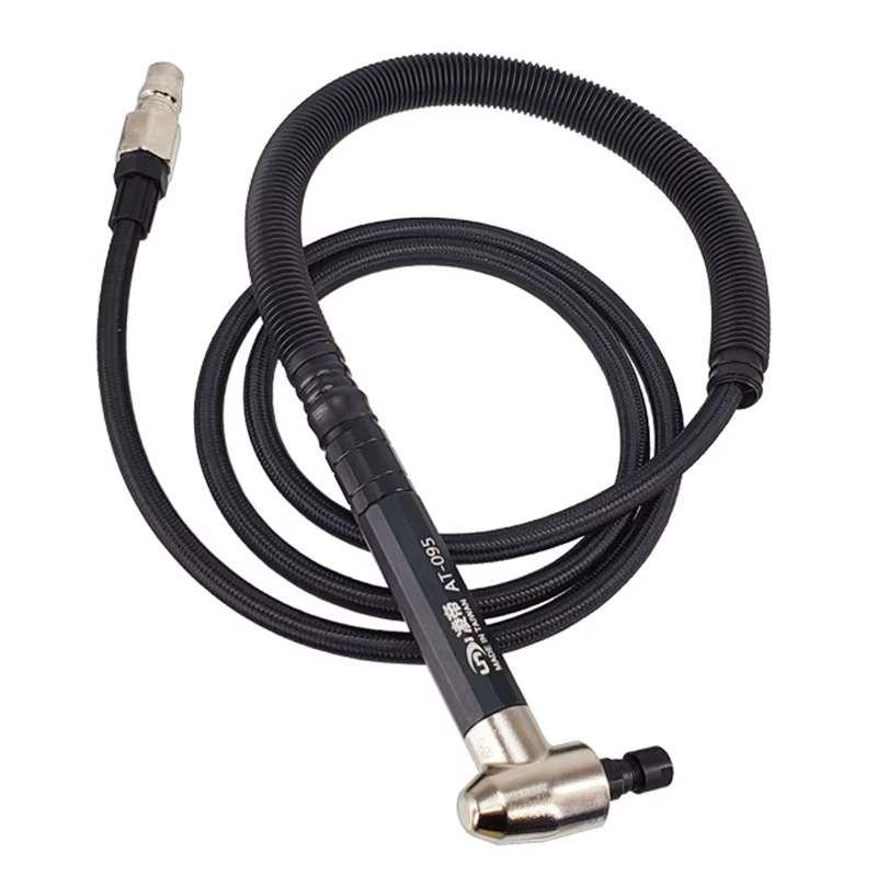 Lingdi-Stylo de meulage pneumatique à coude AT-095, résistant à l'air, 3mm, 90