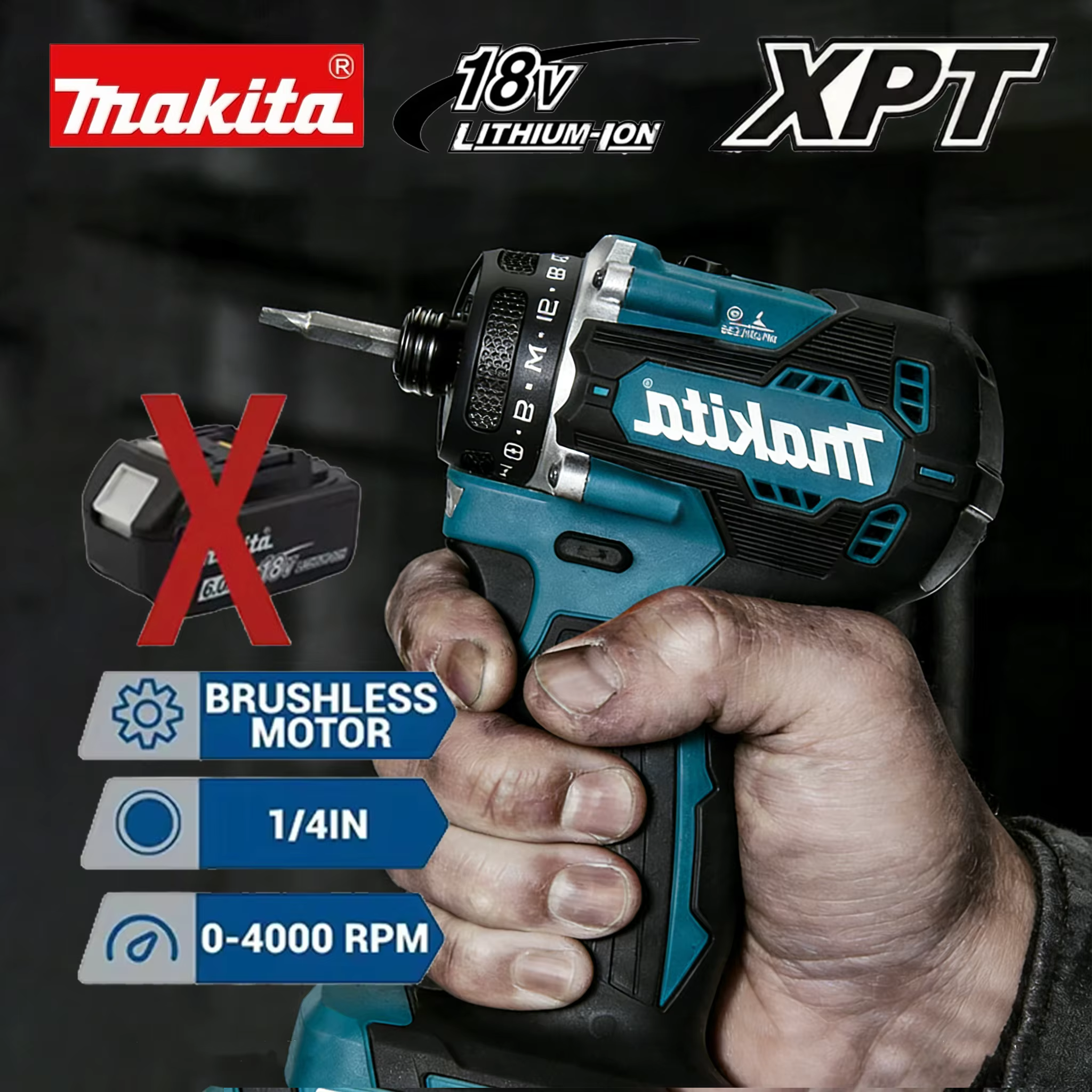 Makita – tournevis électrique sans balais