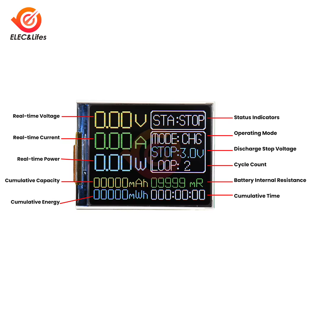 Analyseur de batterie 1 voie