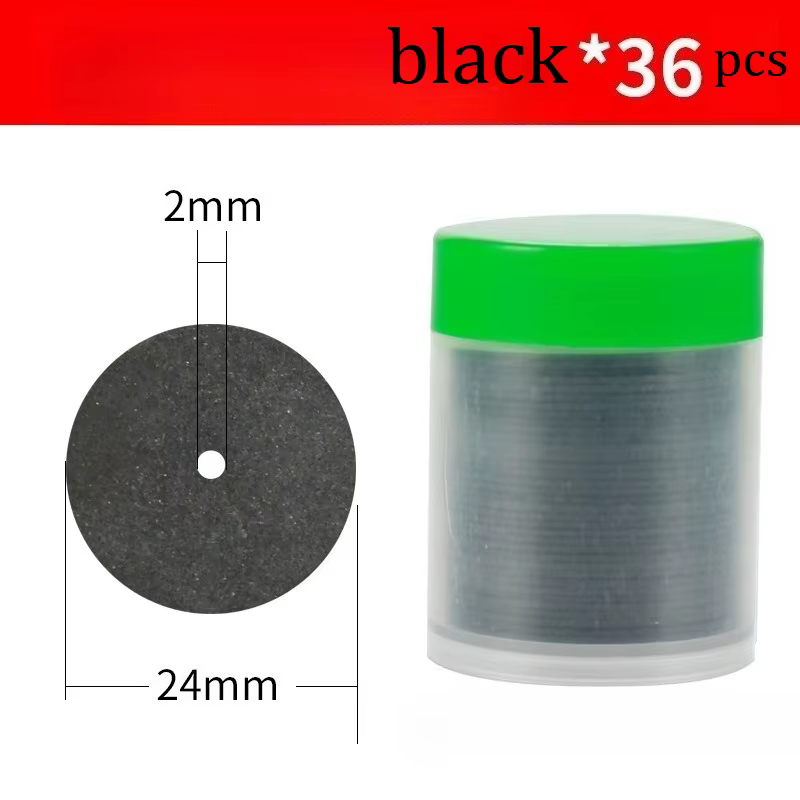 36/38 pièces ensemble Dremel outil rotatif accessoires disque de coupe lame de scie circulaire meule abrasif