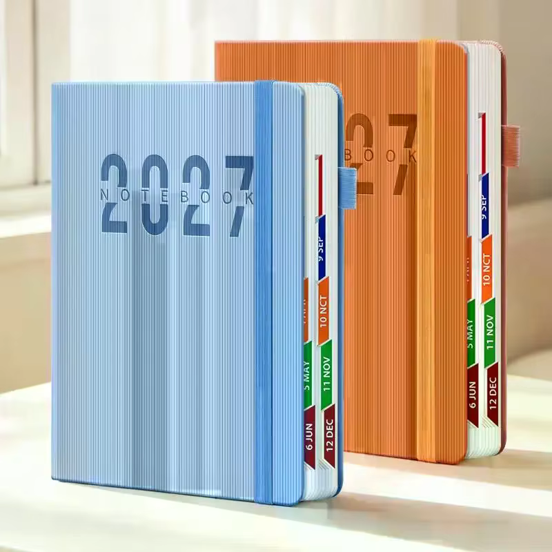 Calendrier de gestion du temps 2027 – Suivi de la discipline personnelle et agenda de 365 jours pour étudiants, professionnels et télétravailleurs