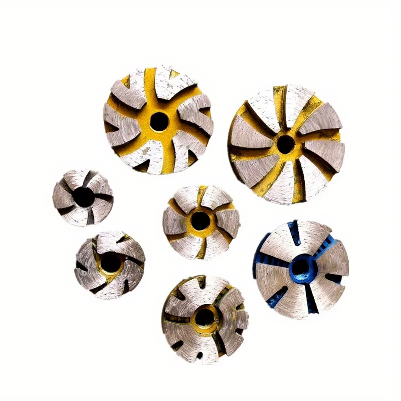 1 pièce Disque de meulage à sec diamanté 35-50 mm en forme de bol pour béton
