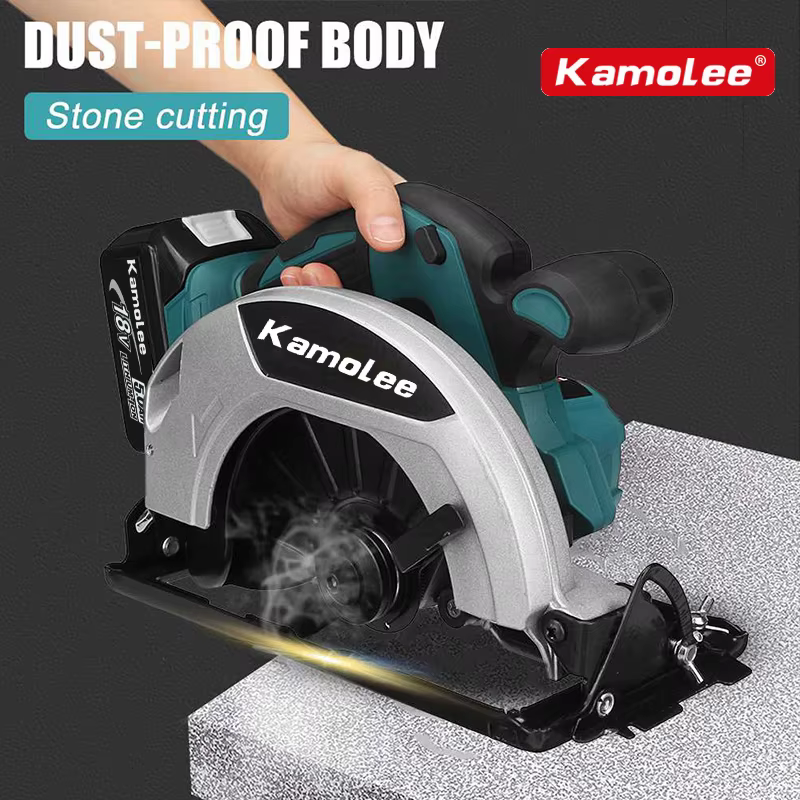 Scie circulaire rechargeable sans fil kamolee