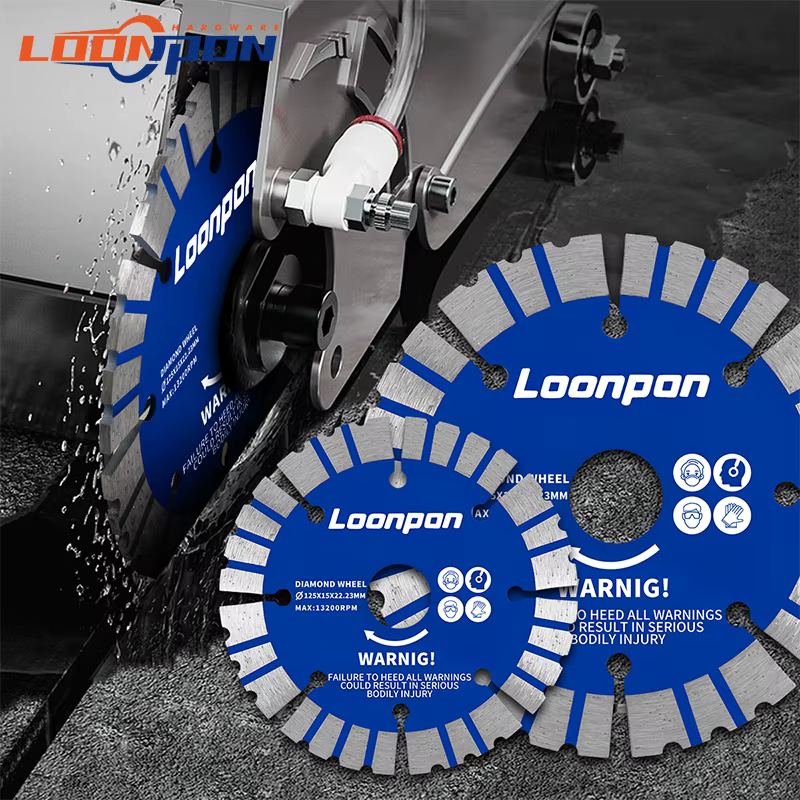 Loonpon-Lame de Scie Diamant de 125mm