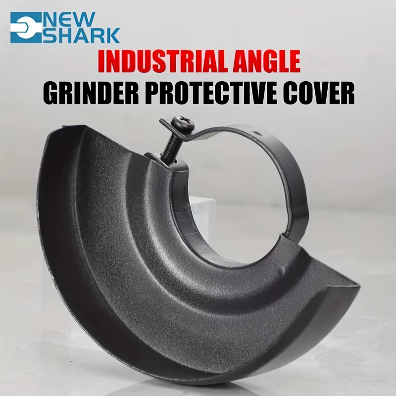 Meuleuse d'angle noire 4.5/5 pouces, protection de sécurité en métal, couverture de roue pour meuleuse d'angle électrique