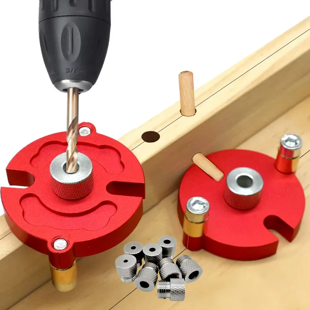Kit de gabarit de cheville à épissure rapide avec douille métallique de 3 à 10mm
