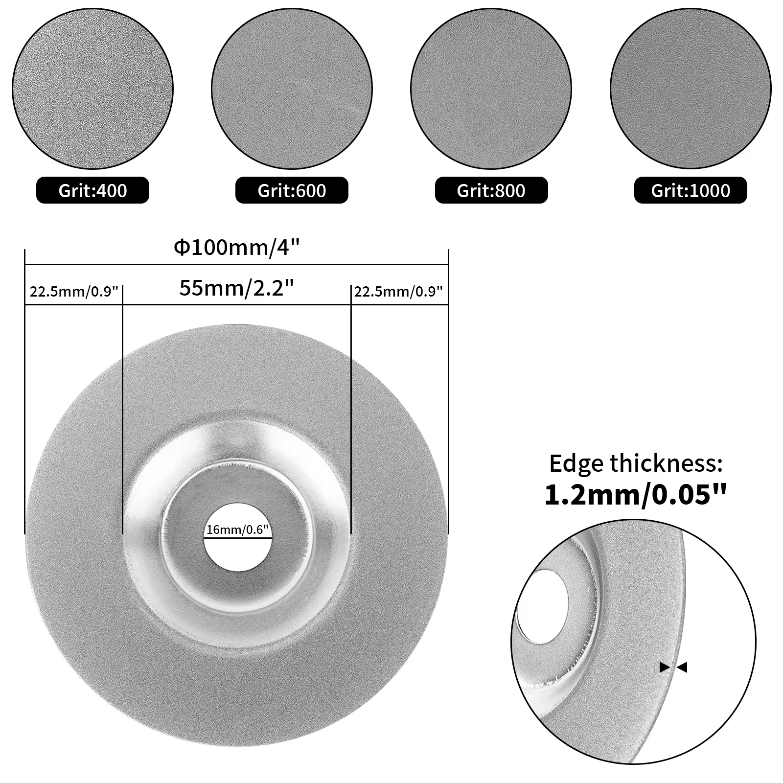 Affû70.d'électrode en tungstène avec trou de 16mm