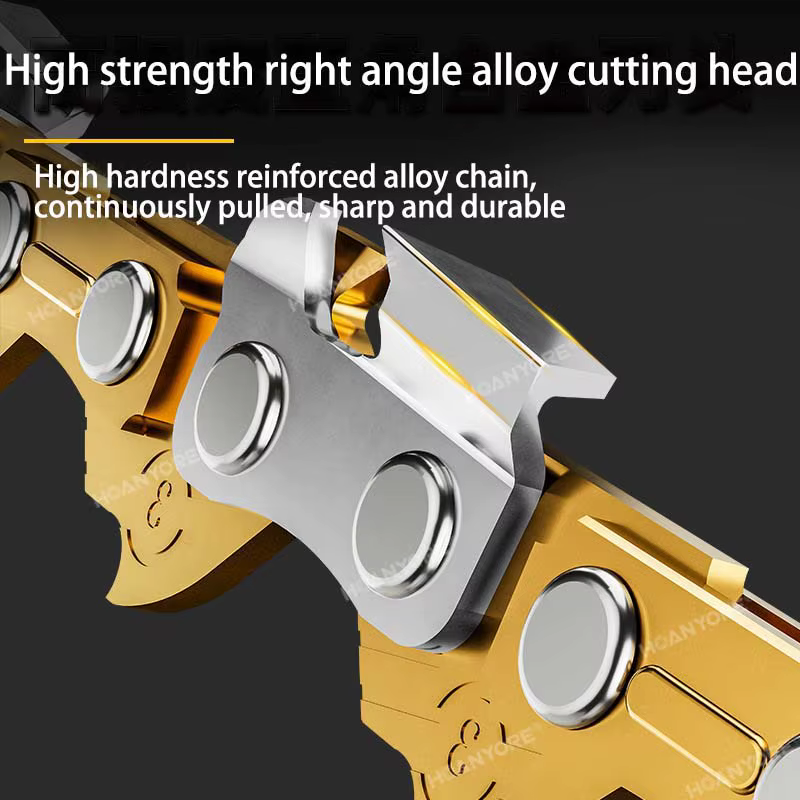 Chaîne de tronçonneuse Gold Right-Angle 3/8LP pour l'abattage