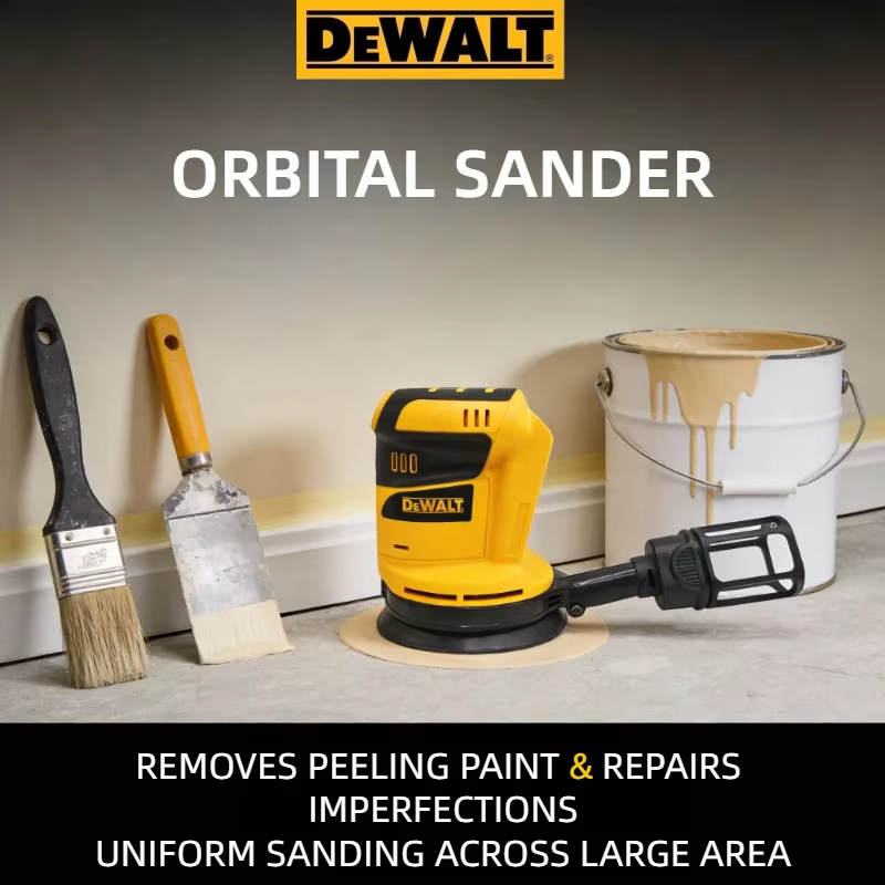 Ponceuse orbitale sans balais Dewalt 20V : Polisseuse