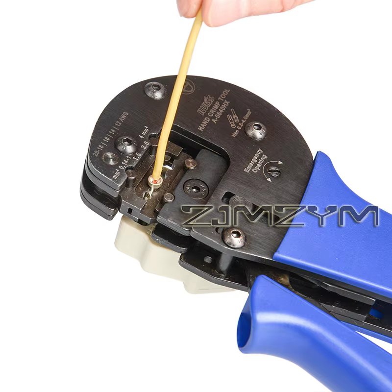 Outil de sertissage à cliquet A0540HX AWG 26-12 pour contacts ou connecteurs Harting Han C