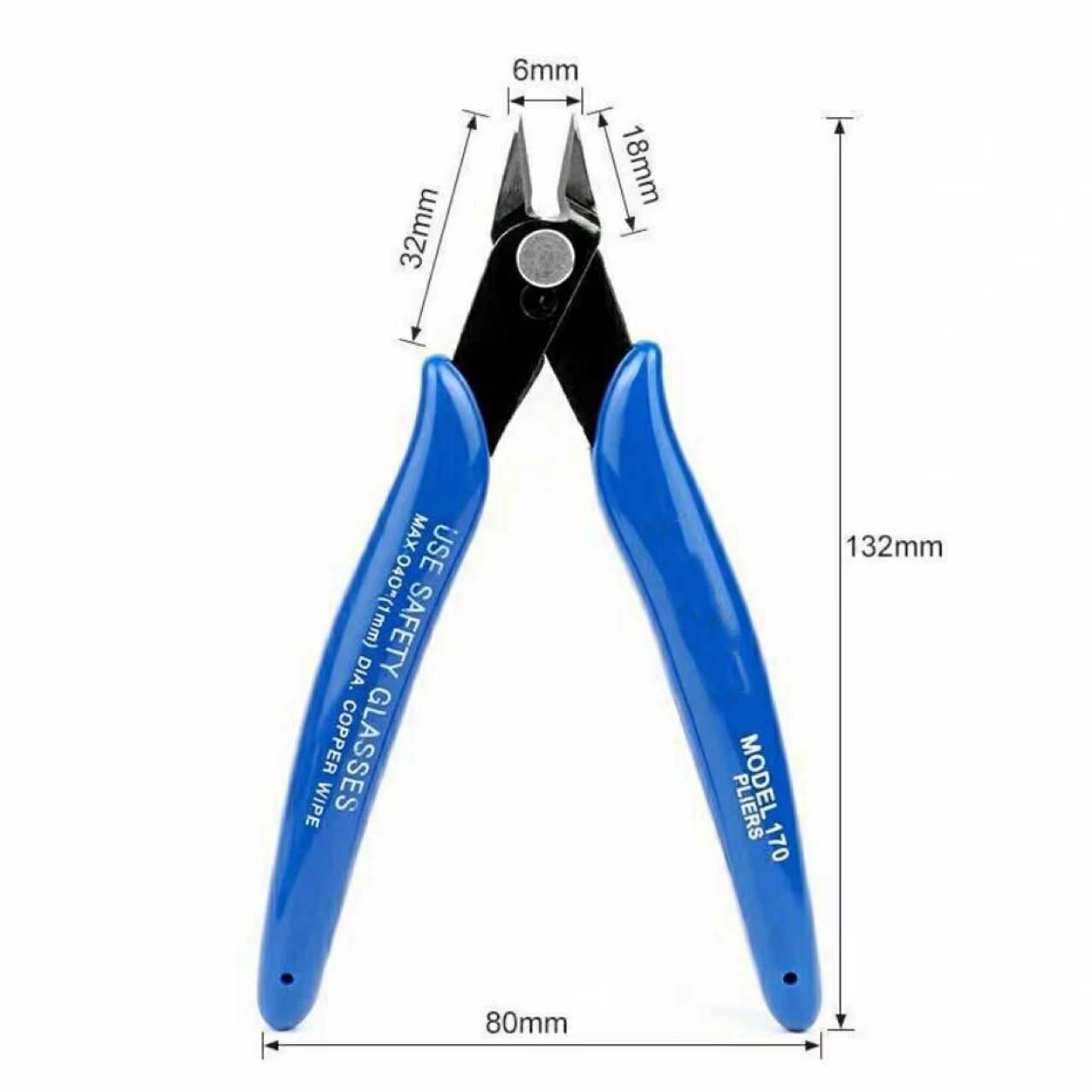 Pince coupante diagonale pour la fabrication de modèles – Outil de coupe latérale de précision pour projets d'artisanat et de bricolage
