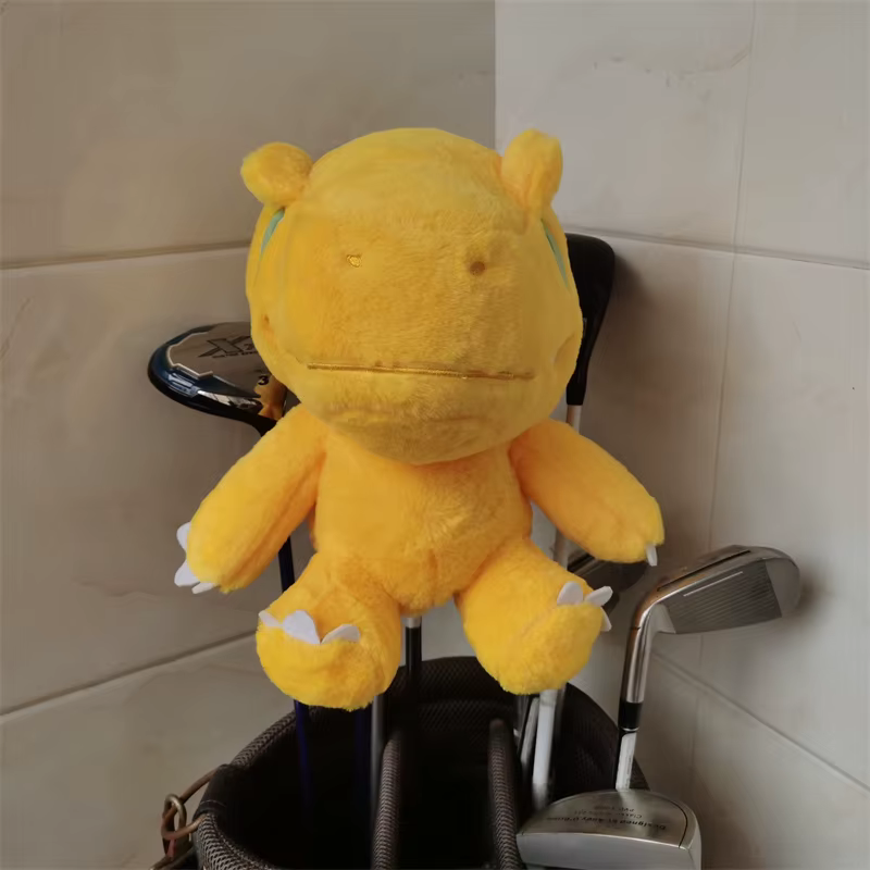 Couvre-tête de pilote de Golf Dragon jaune, couvre-tête en bois 460cc, combinaison gratuite, livraison directe