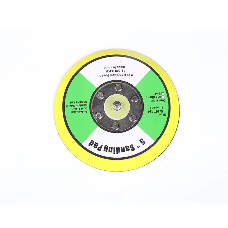 Ponceuse pneumatique auto-aspirateur de 5 pouces