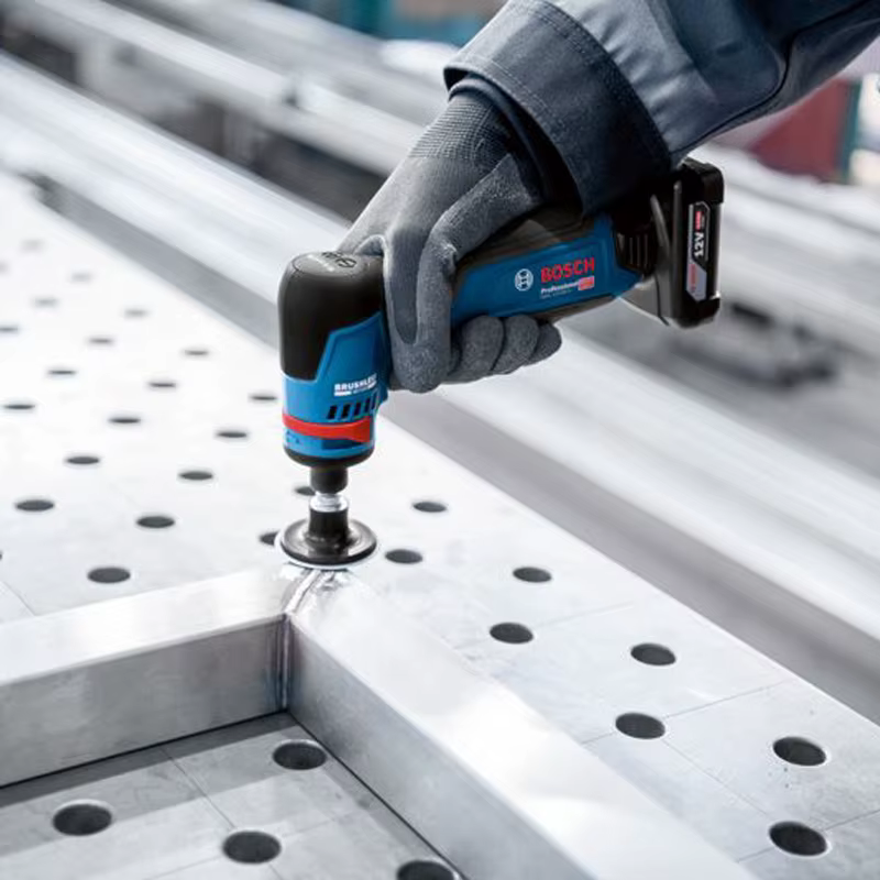 Bosch GWG 12V-50 S meuleuse électrique polisseuse sans fil ponceuse à Angle droit sans brosse usage domestique Mini rectifieuse
