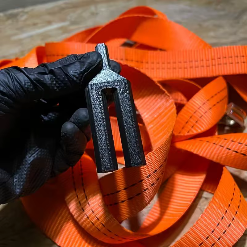 Lot de 2 enrouleurs de sangles à cliquet manuels – Fixation sur perceuse