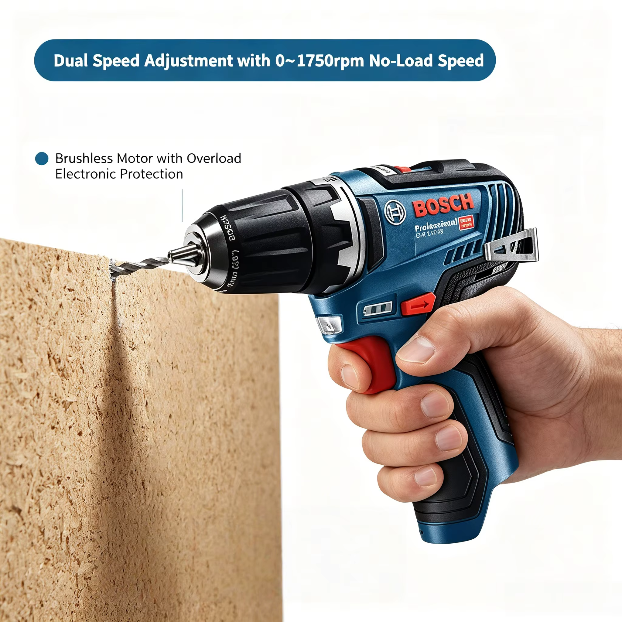 Perceuse électrique multifonctionnelle BOSCH GSR 12V-35