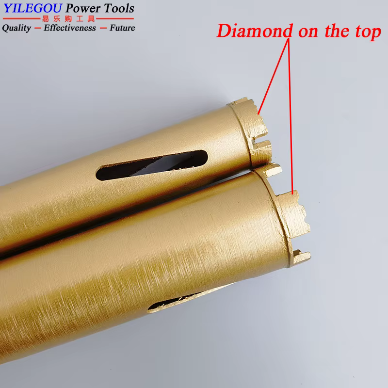 Foret diamant sec diamètre 32 40 51 56 63mm x 450mm