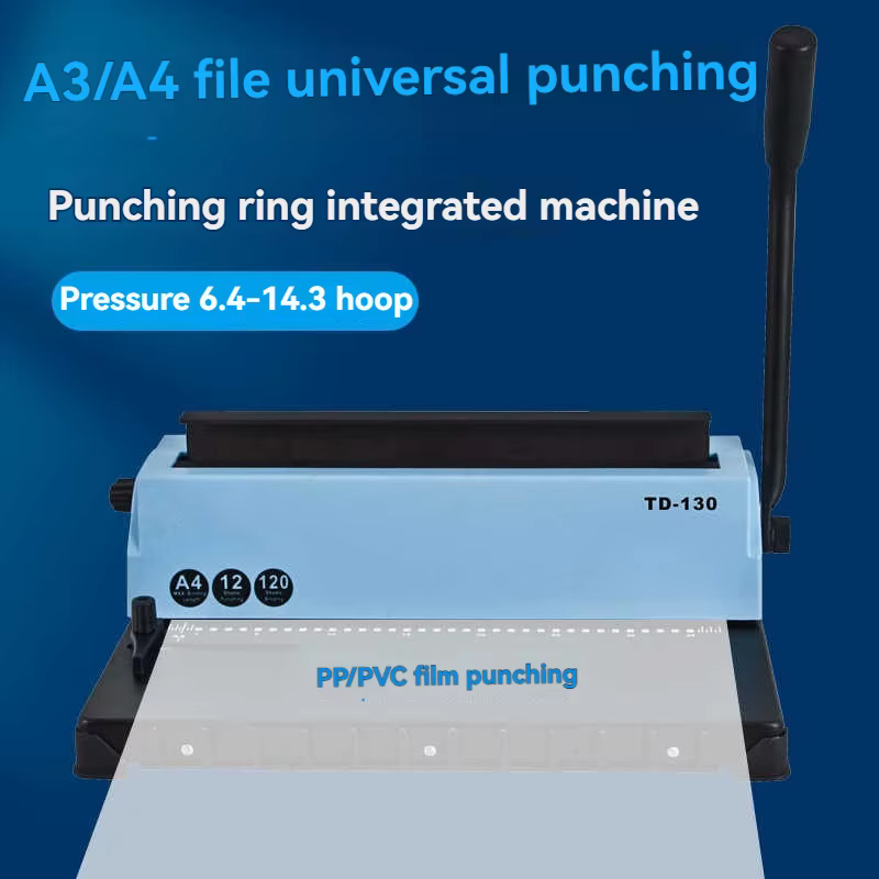 Machine intégrée de poinçonnage et de pressage d'anneau