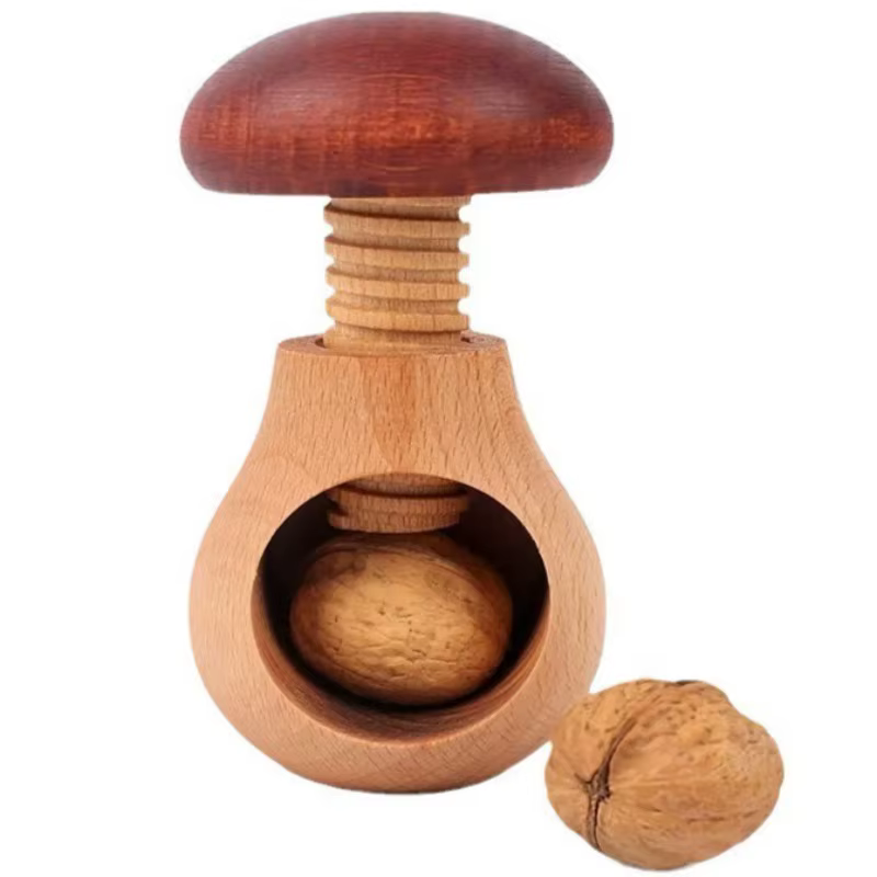 Nouveau casse-noisette en forme de champignon outil de cuisine multifonctionnel pour une fissuration facile pince à écrou réglable pour les noix noix noix de pécan maison