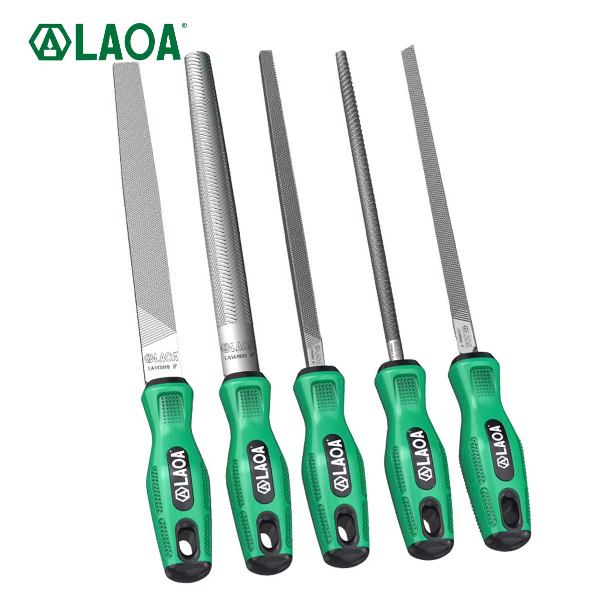 LAOA assortiment de fichiers ensemble 10 pièces outils à main de précision en acier à haute teneur en carbone pour métal bois bricolage affûtage professionnel lissage