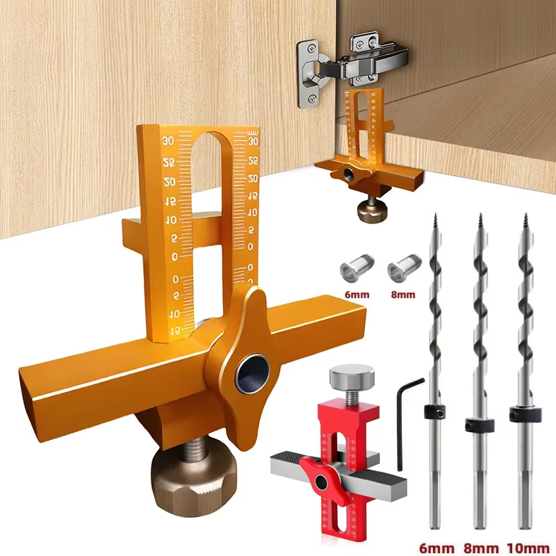 Gabarit de montage de porte d'armoire
