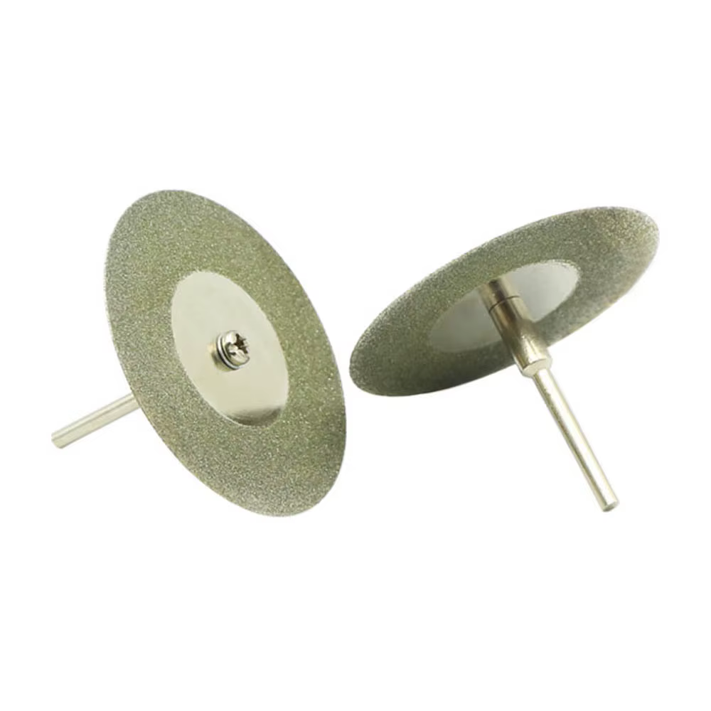 10 pièces 50mm mini disque de coupe diamant enduit meulage polissage