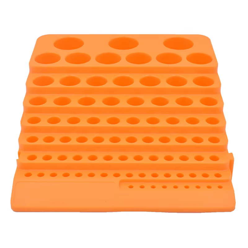 Boîte de rangement de foret en plastique de haute qualité, pour fraise, outil CNC, mallette de collecte de pièces de forage en U