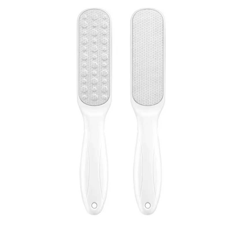 Lime à pieds double face pour l'élimination des callosités, outils de pédicure professionnels, grattoir calleux, ponceuse, lime à talon, fréquence de la peau, haute qualité