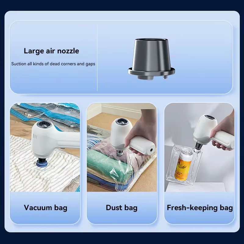 Aspirateur sans fil pour voiture, multifonctionnel et puissant, souffleur et aspirateur tout-en-un, collecteur de poussière portatif