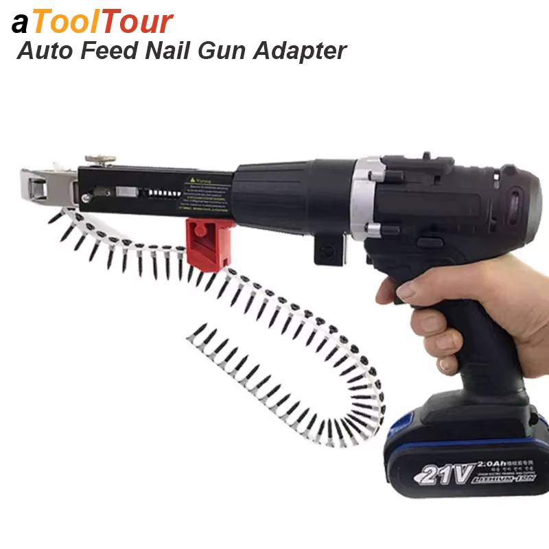 JONail-Tournevis automatique, adaptateur de odor, perceuse électrique, travail de calcul de buse, entraînement à vis, rajeunissement automatique, pièce d'outil électrique, accessoire de rêves