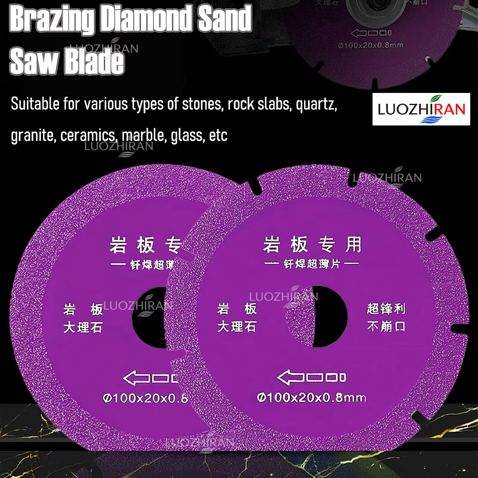 Disque de coupe diamanté ultra fin de 0