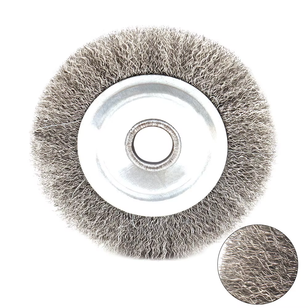 Brosses rondes en fil d'acier