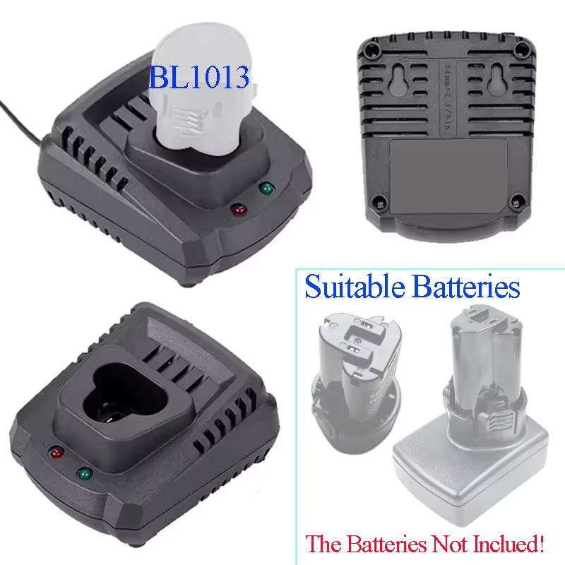 Pour Makita 10.8V 12V BL1013 accessoires de batterie au Lithium BL1014 Li-ion chargeur