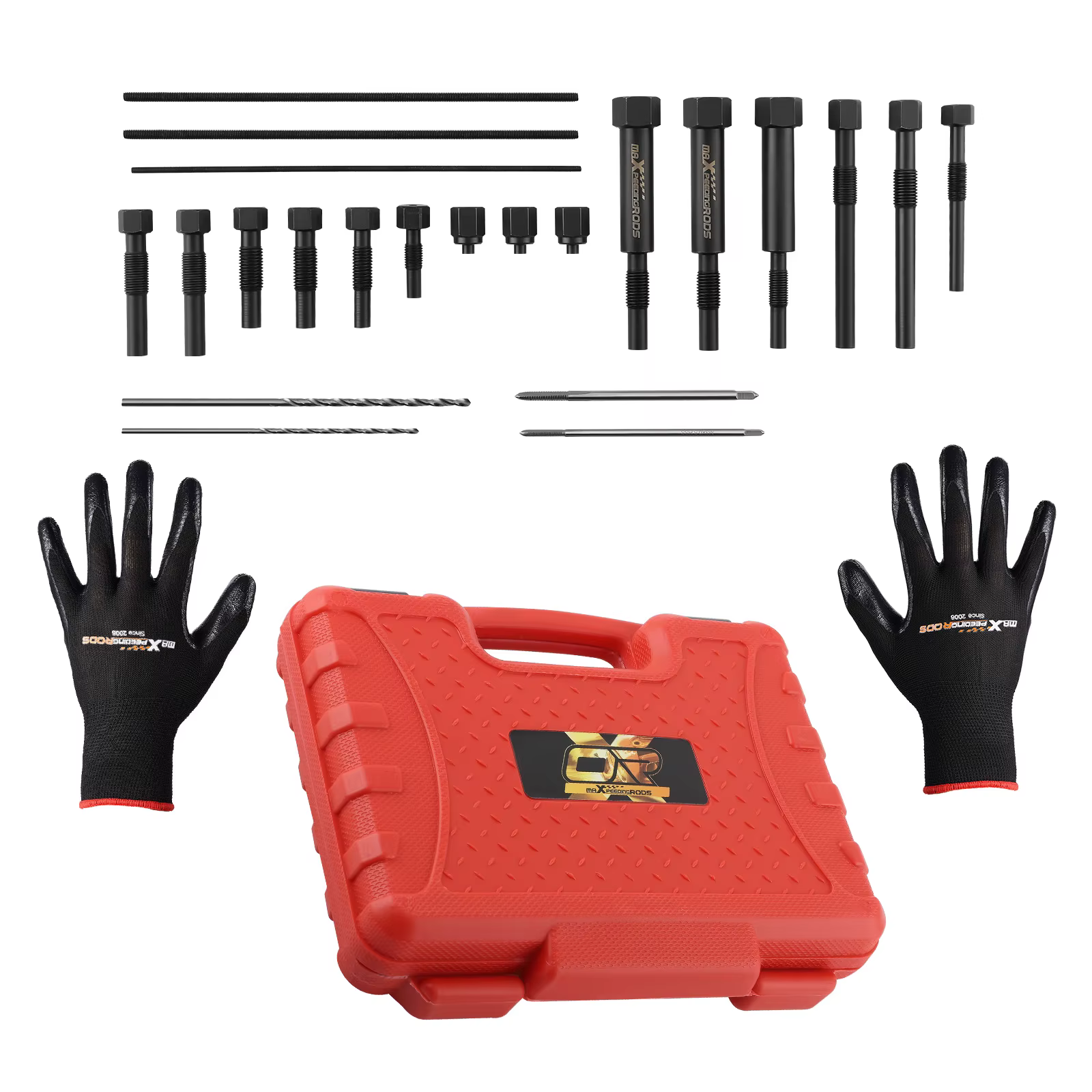 Jeu d'outils flacon et de retrait des électrodes de bougie de préchauffage