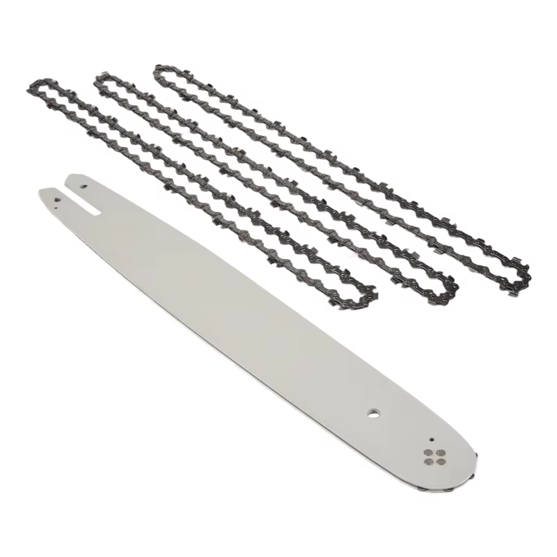 FDDT barre de guidage de scie à chaîne de 16 pouces avec 3 chaînes pour STIHL 009 012 021 E180 MS180 MS190 MS250