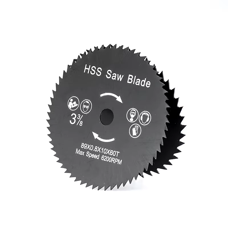 XCAN 1 pièce 89/115mm HSS lame de scie circulaire disque de coupe du bois 44T 66T Mini