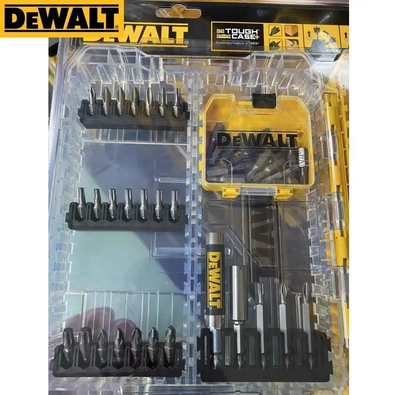 DEWALT – ensemble de 57 forets mixtes avec embout de centrage et embouts pour bois plat