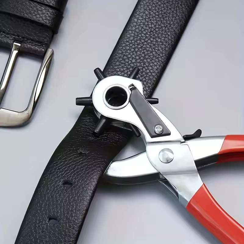 Pince à poinçonner multifonctionnelle pour sangles et cuir