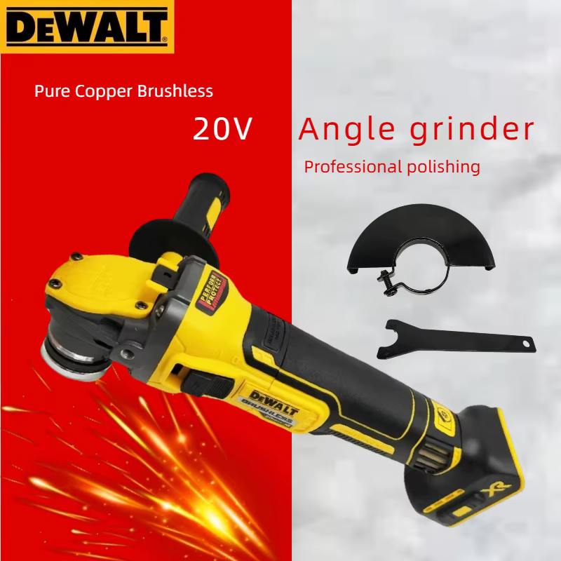 Meuleuse d'angle sans fil DEWALT DCG409 FLEXVOLT Smart 20V pour découpe et meulage intensifs (unité nue)