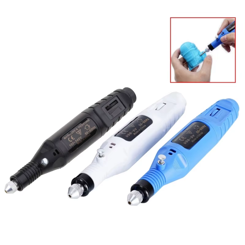 Matériel modèle d 3D, Mini ponceuse électrique alimentée par USB avec 6 têtes ponçage 896C