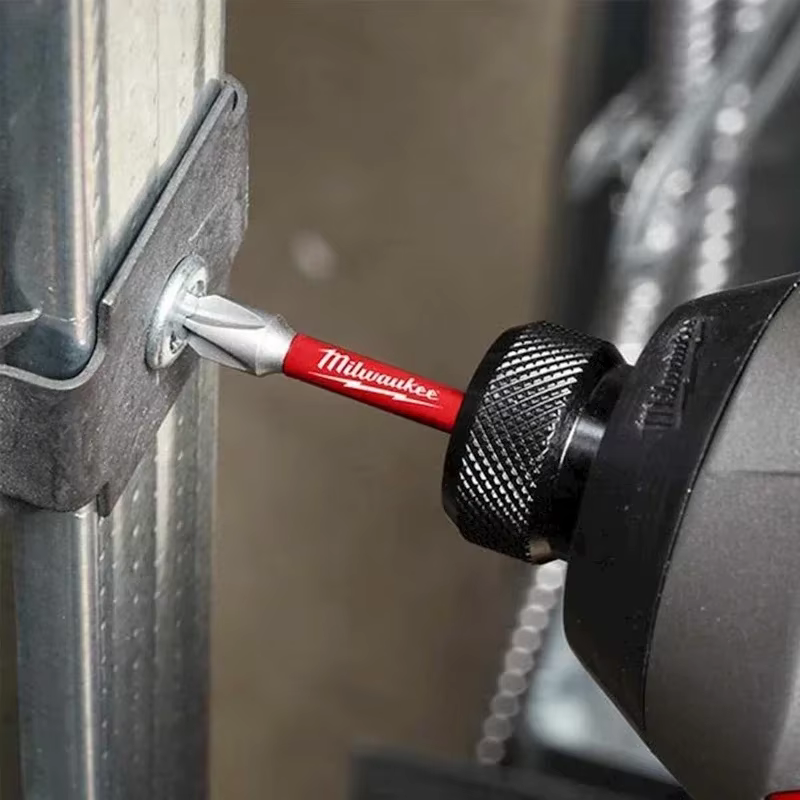 MILWAUKEE Shockwave 2 "ensemble d'embouts de tournevis 15 pièces HSS robuste résistant à l'usure accessoires pour outils électriques 48-32-5004