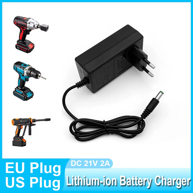 Alimentation électrique DC 21V 2A avec prise ue