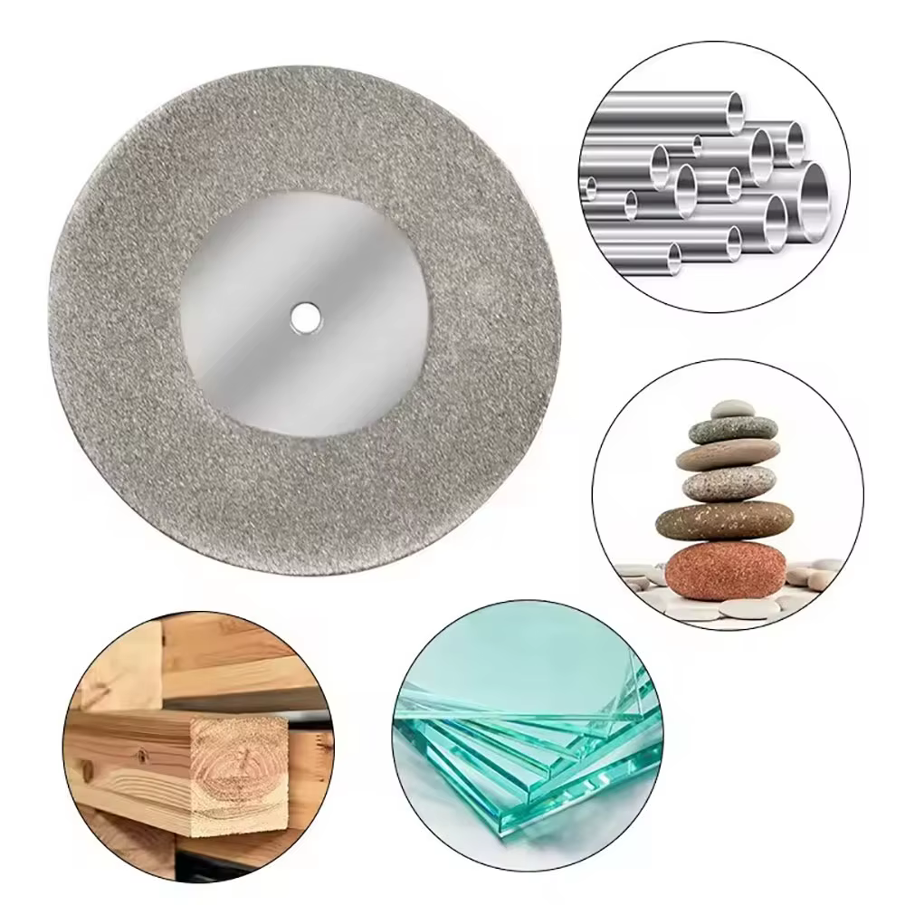 Disques de coupe diamantés pour outils rotatifs