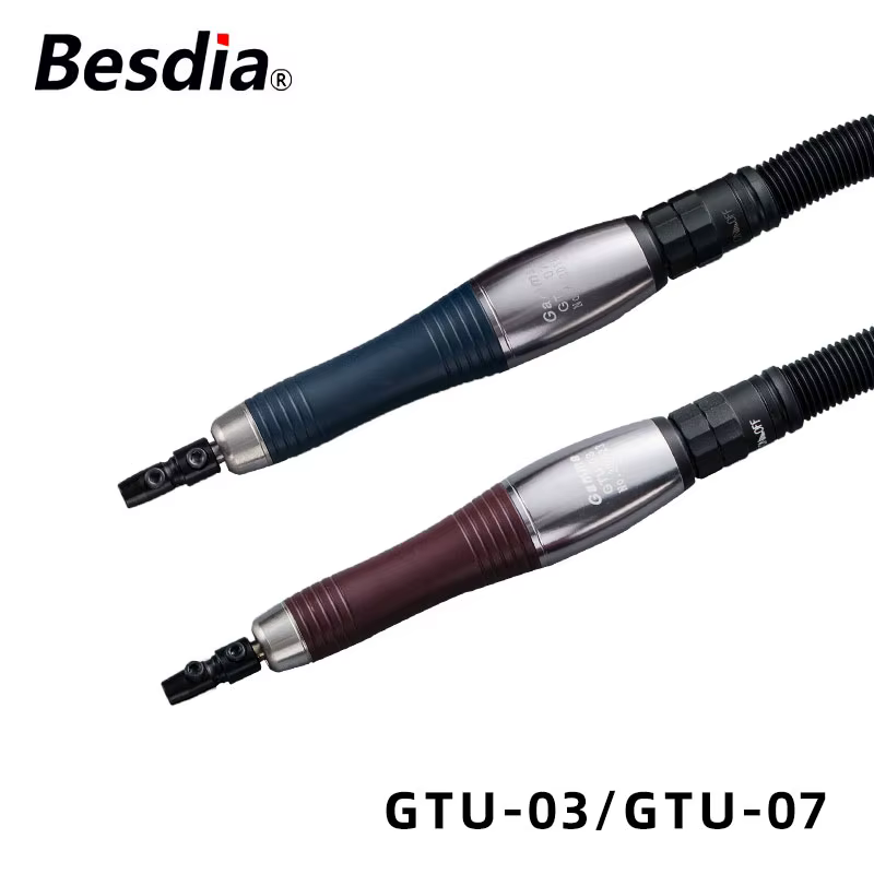 Taiwan Besdia GTU-03/UTR-20/UR-120 broyeur d'air et lapisseuse d'air laveurs pneumatiques alternatifs Micro course Turbo Air Lappers