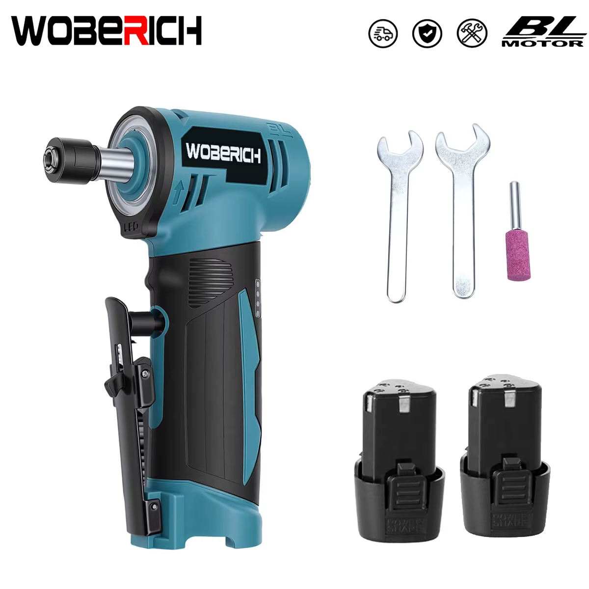 Meuleuse droite 12V sans fil