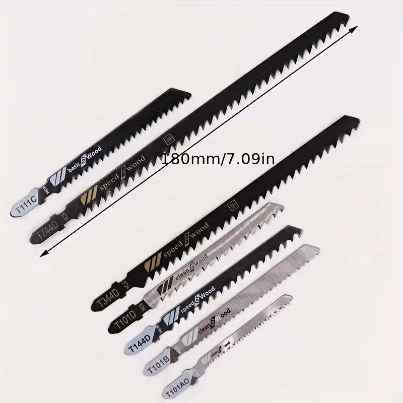 Lames de scie sauteuse T744D 180 mm haute performance