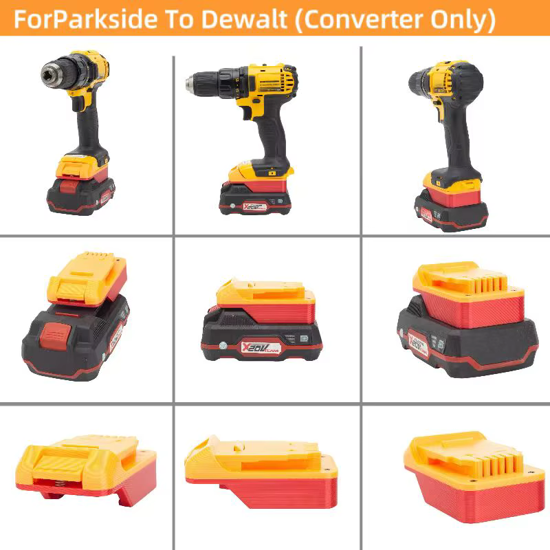 Adaptateur de conversion de batteries pour Lidl Parkside X20V Lithium