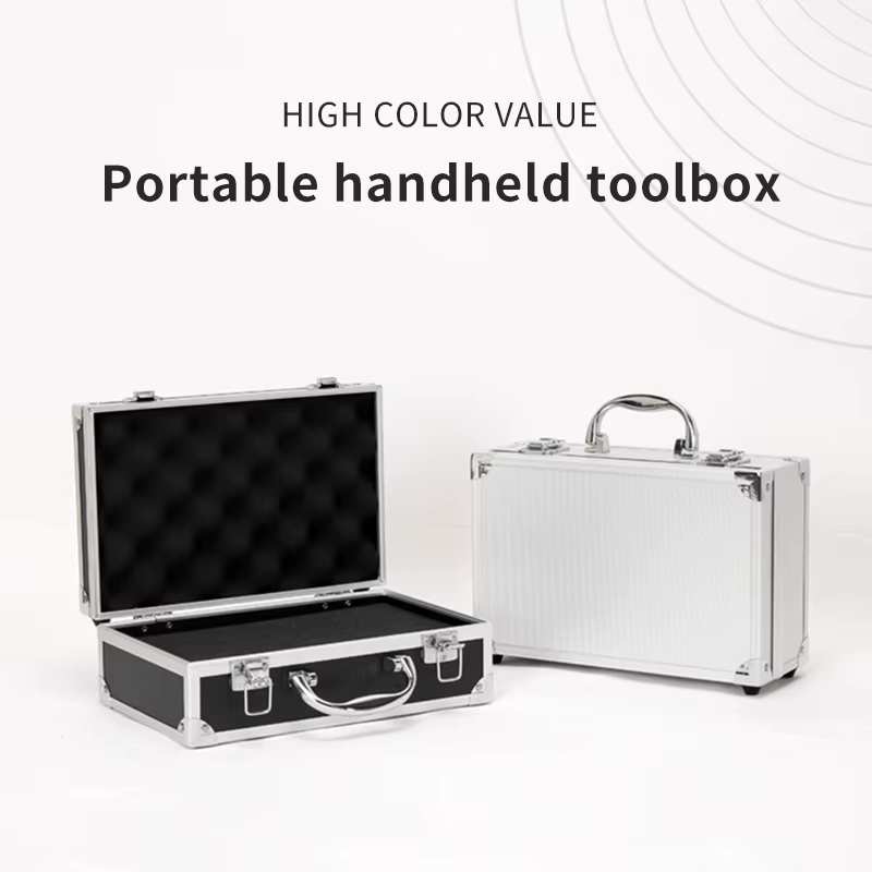 Boîte à outils en aluminium-stockage portable et polyvalent pour outils