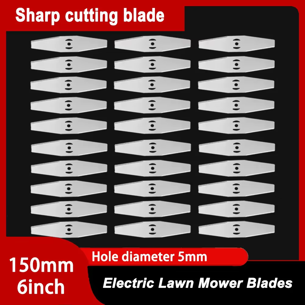 Durable 150mm Replacement Saw Blades Metal Trimmer Head for Cordless Battery Lawn Mower Garden Grass Cutting Tools Weed